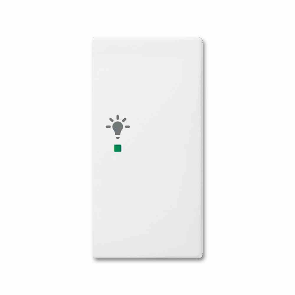 BUSCH-BALANCE SI Tastwippe, Bussystem KNX, 2f, alpinweiß, glänzend, Kunststoff, Thermoplast