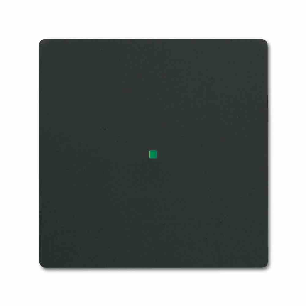 FREE@HOME Tastwippe, Bussystem KNX, 1f, schwarz, matt, Kunststoff, Thermoplast 