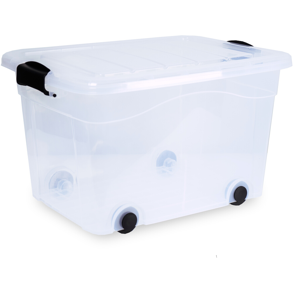 Aufbewahrungsbox Anzio 20 l mit Rollen + Deckel