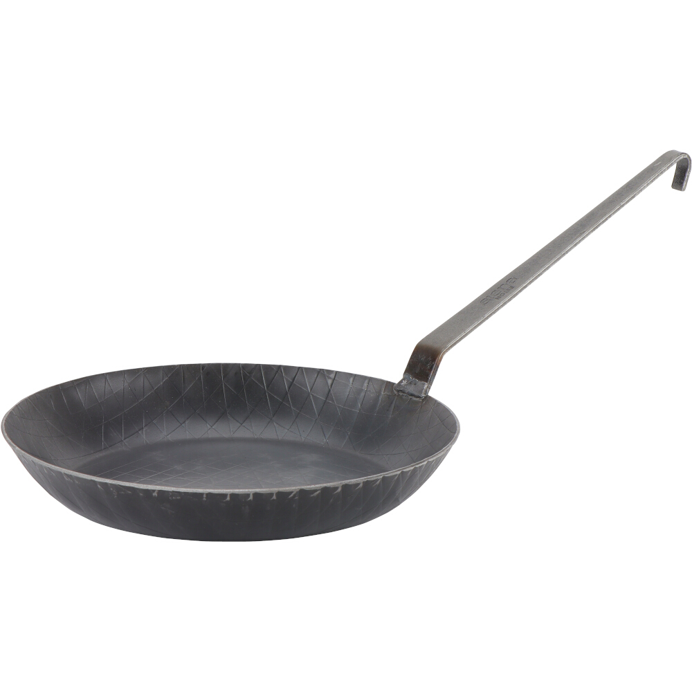 Bratpfanne "Fermo" hoch Ø 28 cm schmiedeeisern, Hakenstiel