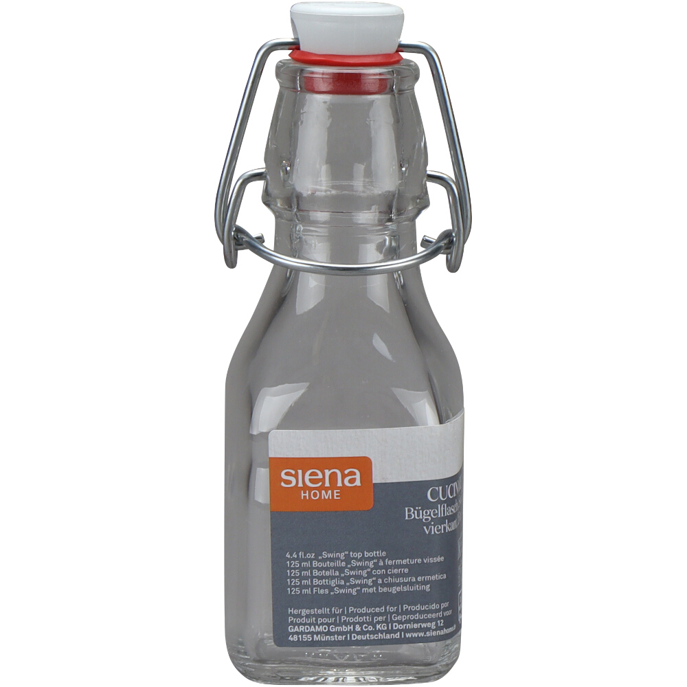 Bügelflasche "Cucinare" 125 ml vierkant